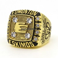 1981 Edmonton Eskimos Grey Cup Ring/Pendant(Premium)